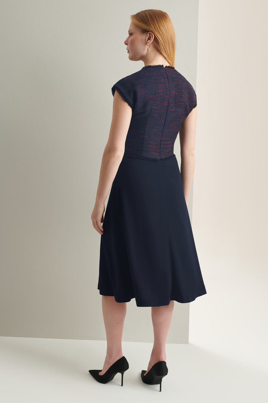 Finchley Spring Jacquard Dress