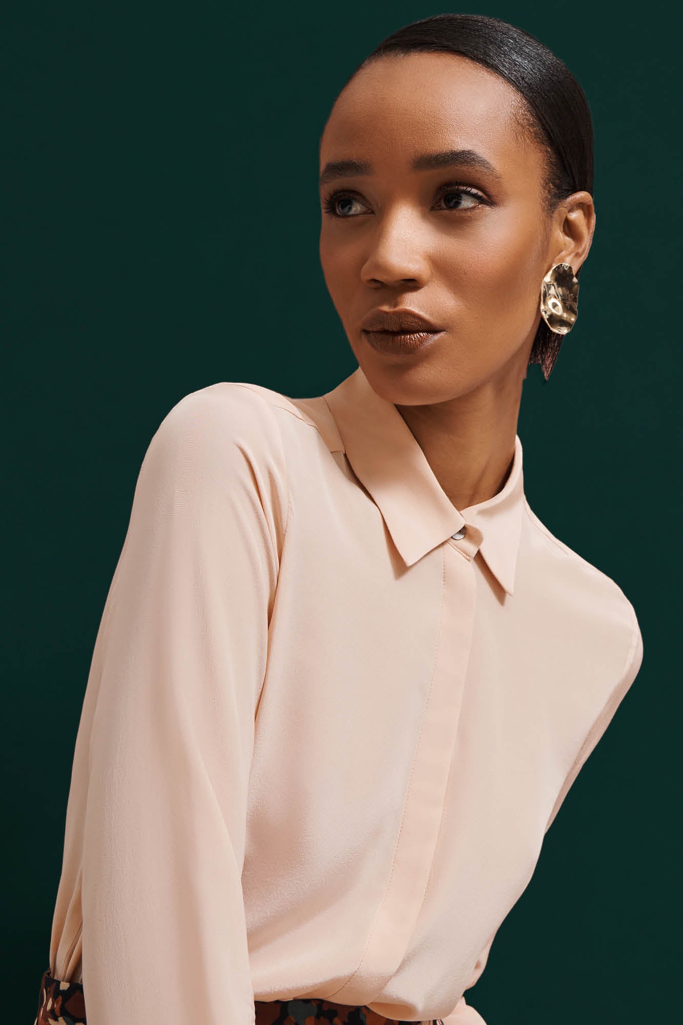 Beaulieu Blush Silk Shirt