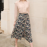 Hamble Brush Print Skirt