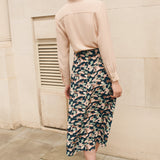 Hamble Brush Print Skirt