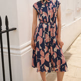 Calvi Arc Print Dress
