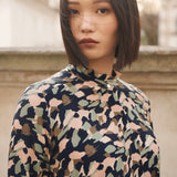 Canterbury Brush Print Blouse