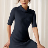 Devonshire Navy Dress
