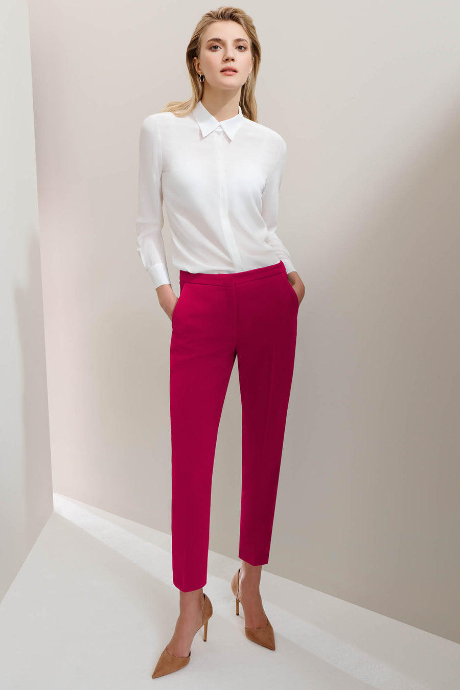 Clarence Fuchsia Trousers