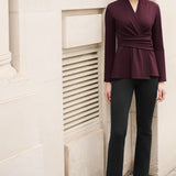 Putney Black Ponte Trousers