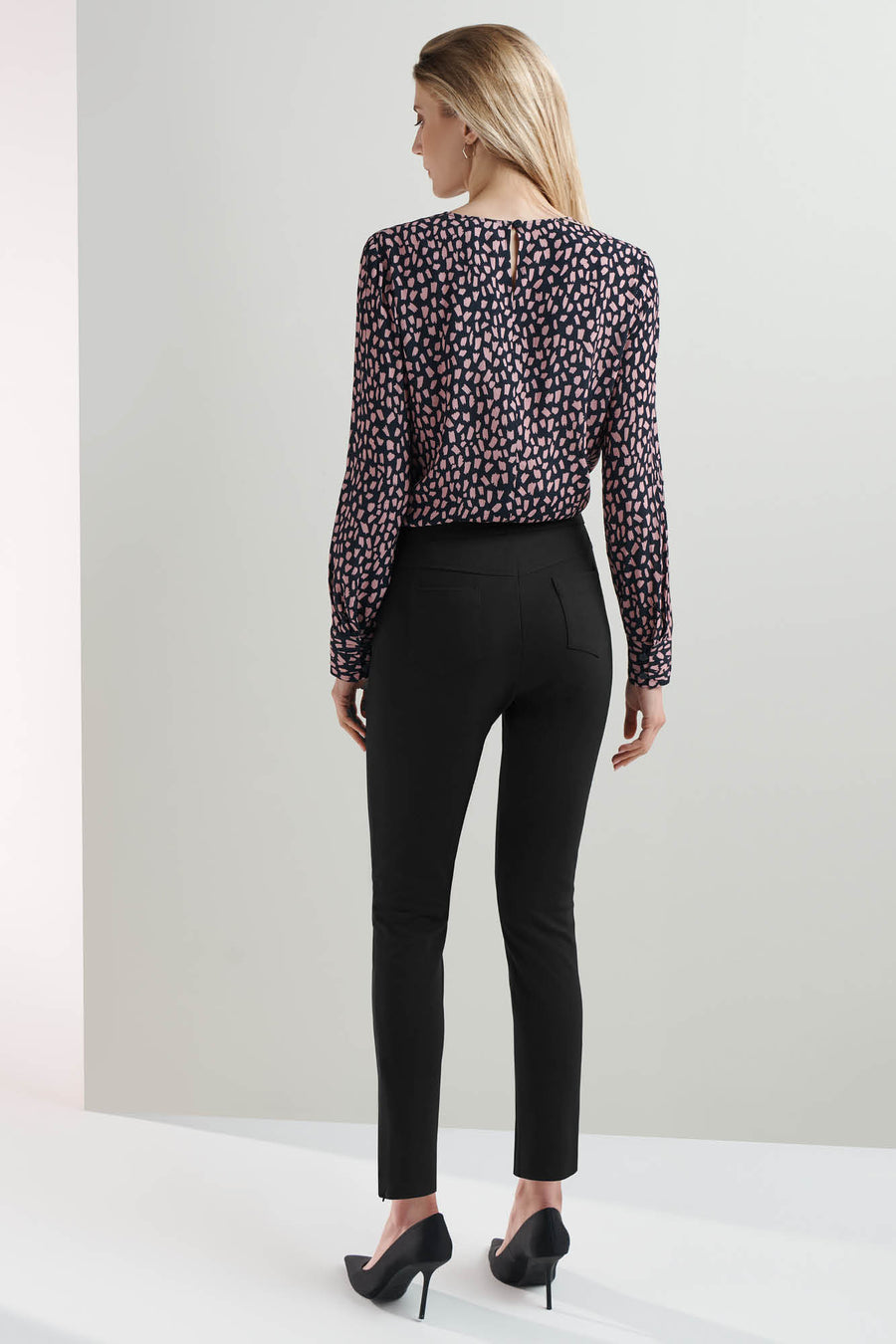 Keats Black Ponte Trousers