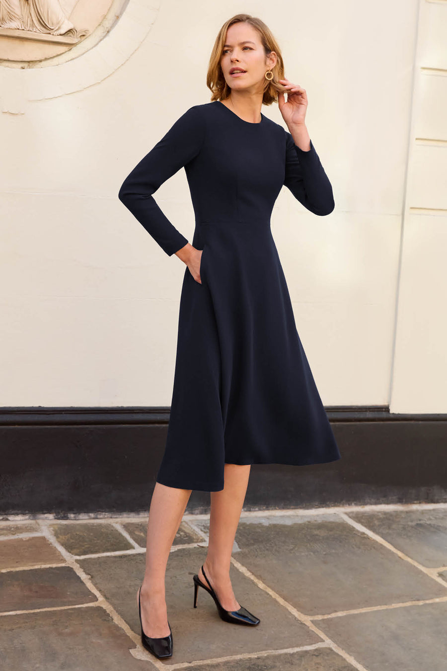 Launceston Navy Dress