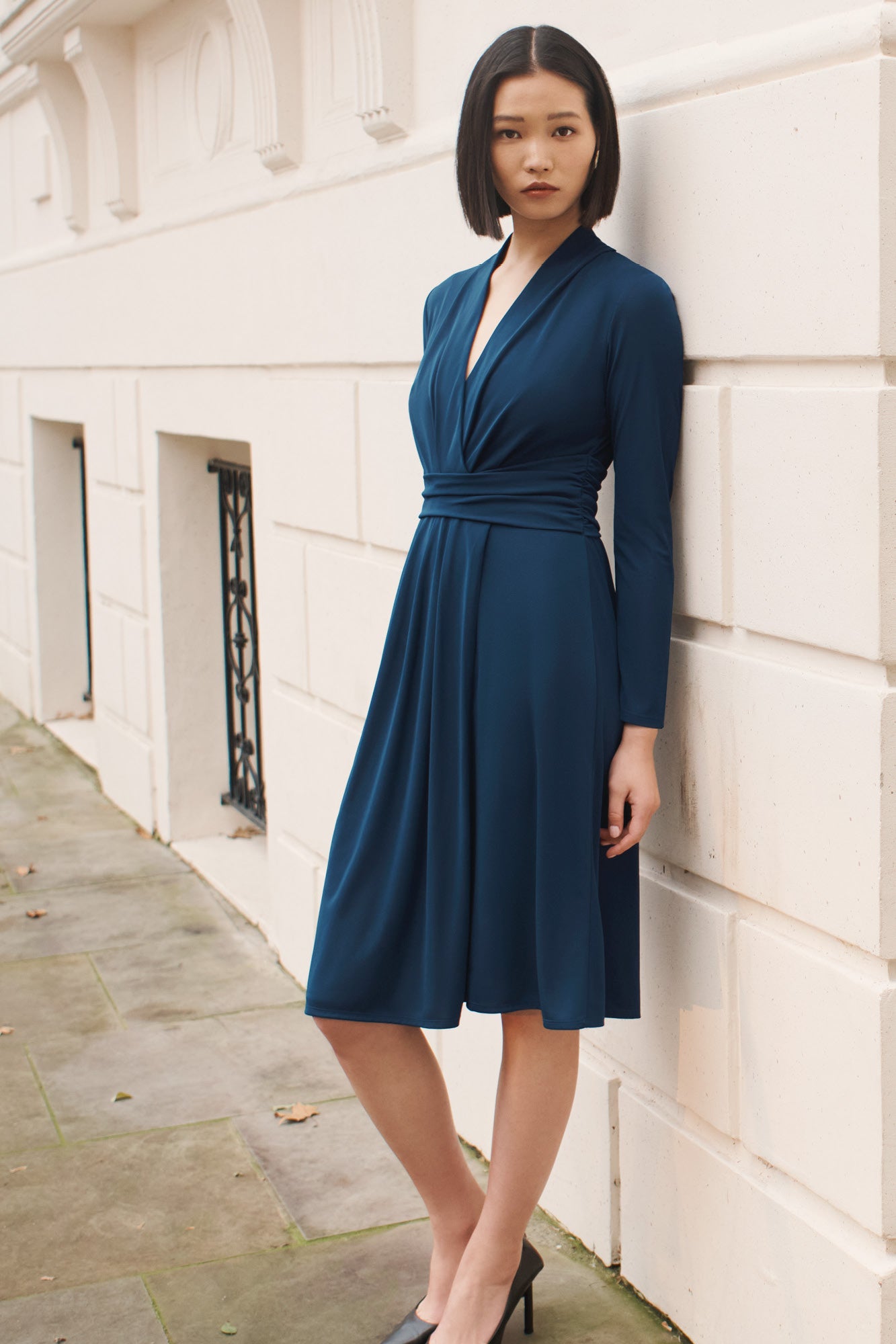 Octavia Blue Dress