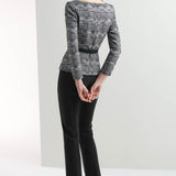 Putney Black Ponte Trousers