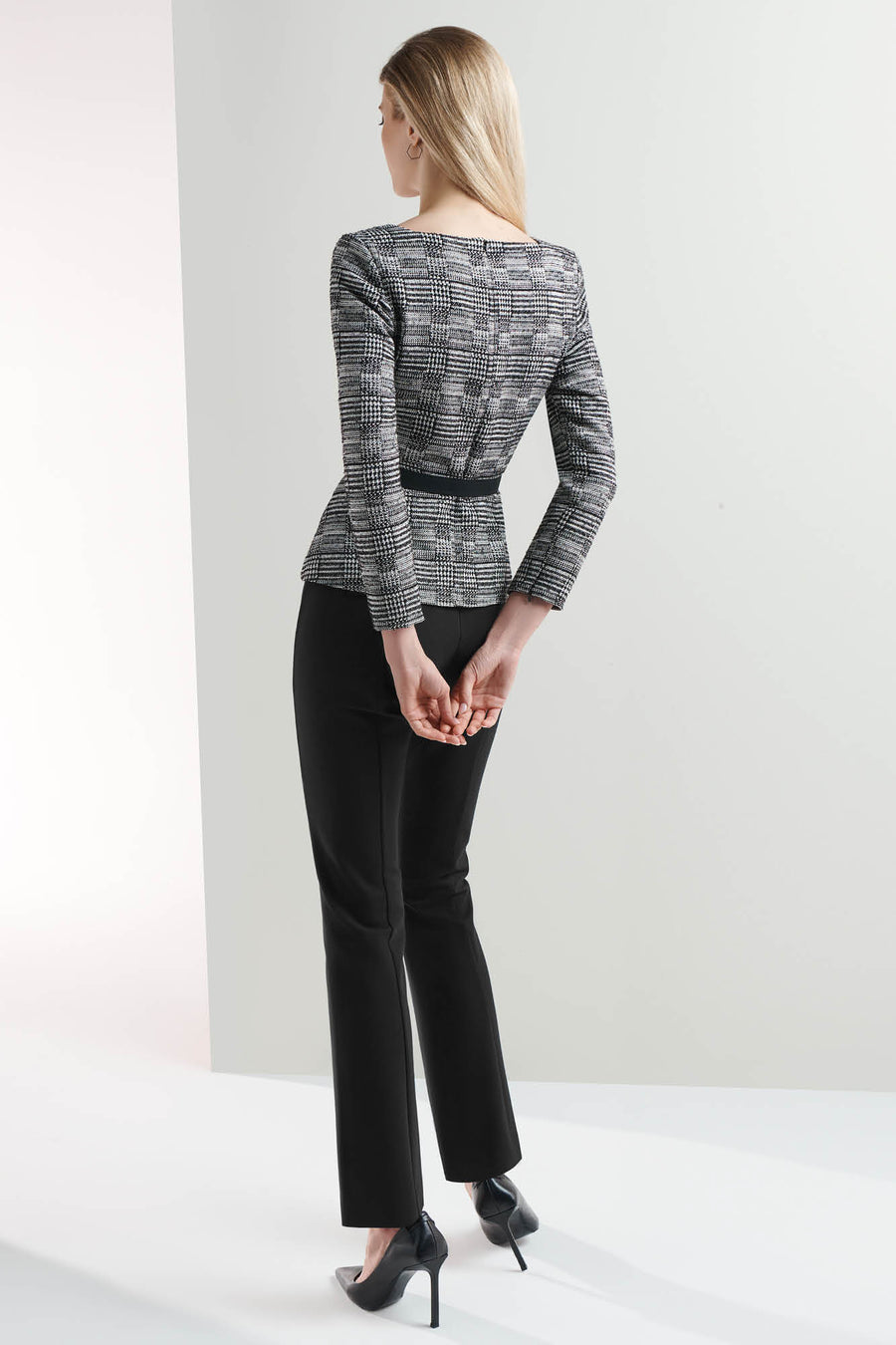 Putney Black Ponte Trousers