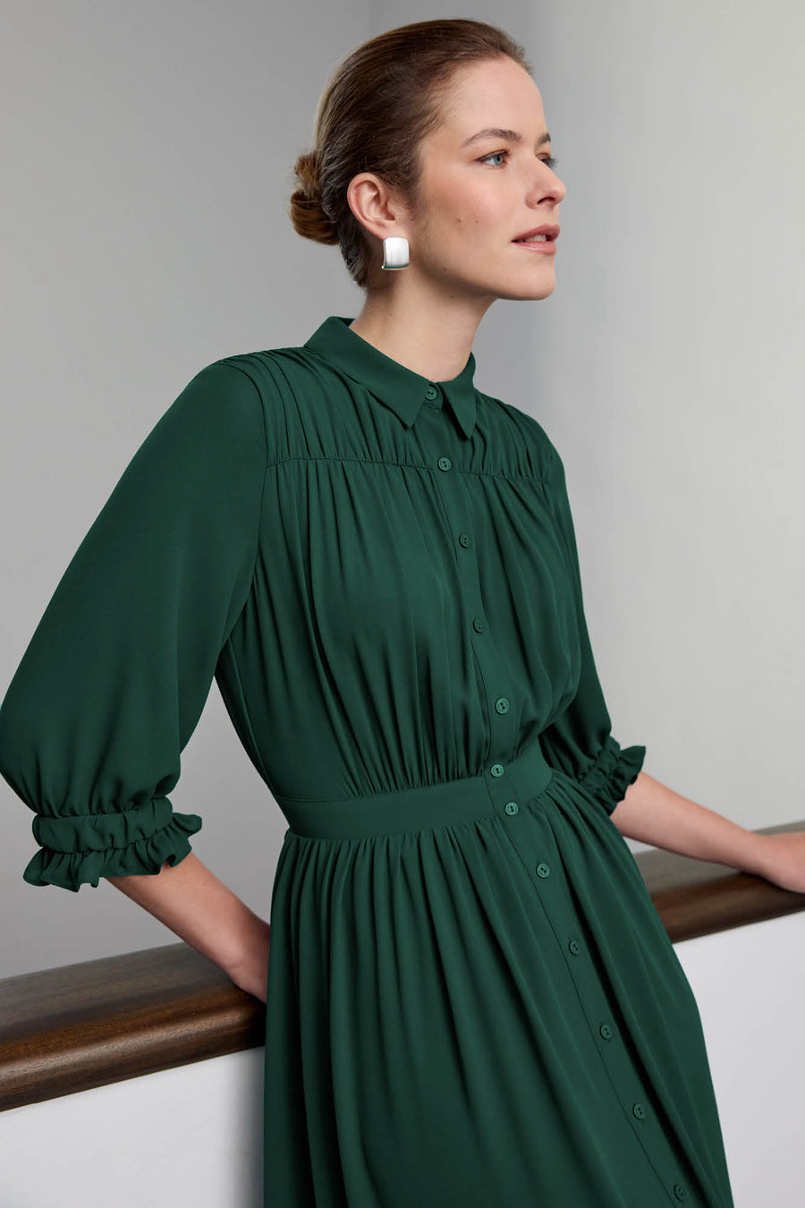 Casablanca Green Dress