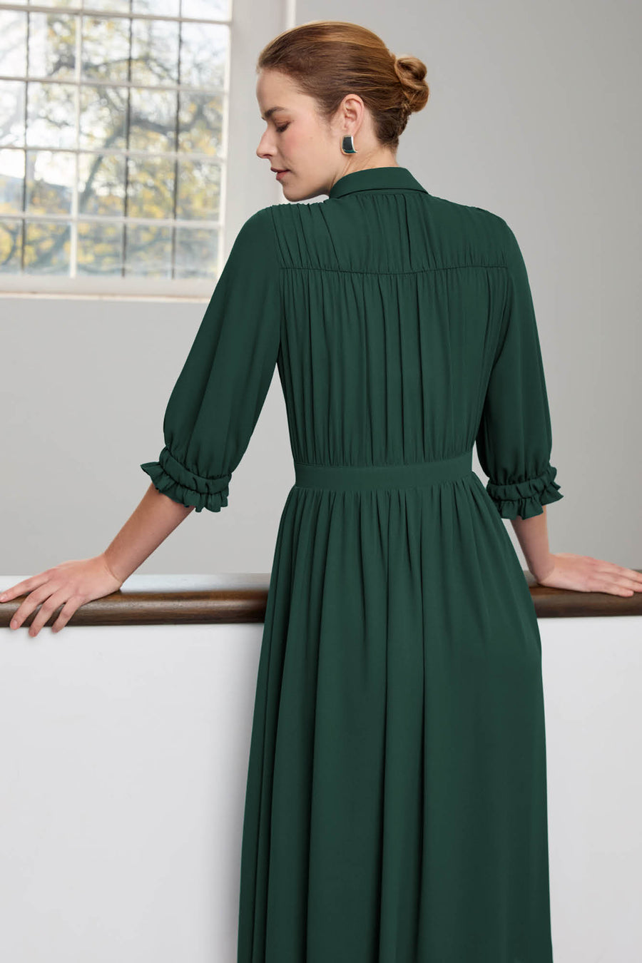 Casablanca Green Dress