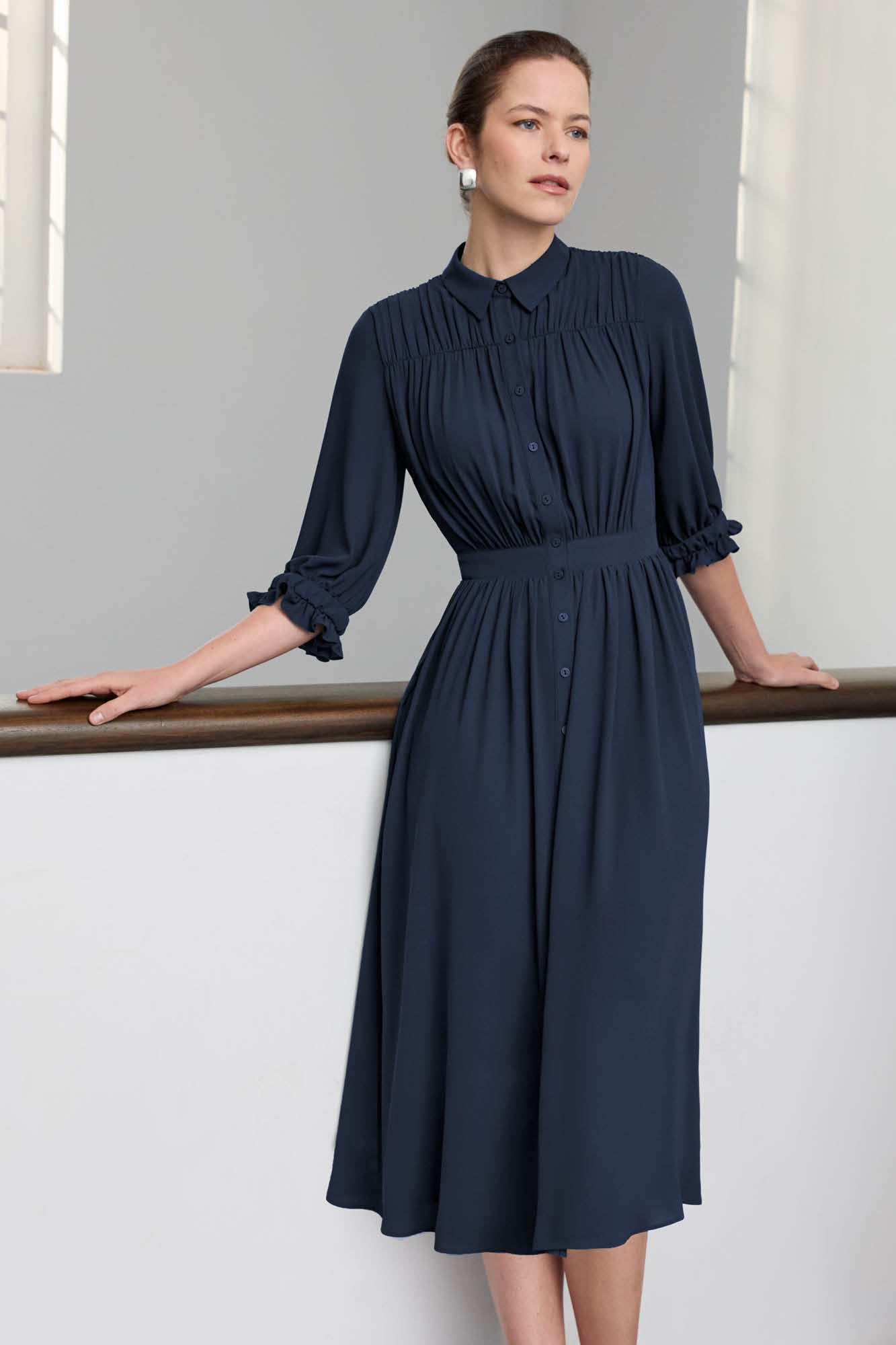 Casablanca Navy Dress