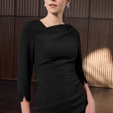 Cavendish Black Performance Tailoring Dress