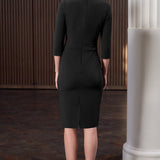 Cavendish Black Performance Tailoring Dress