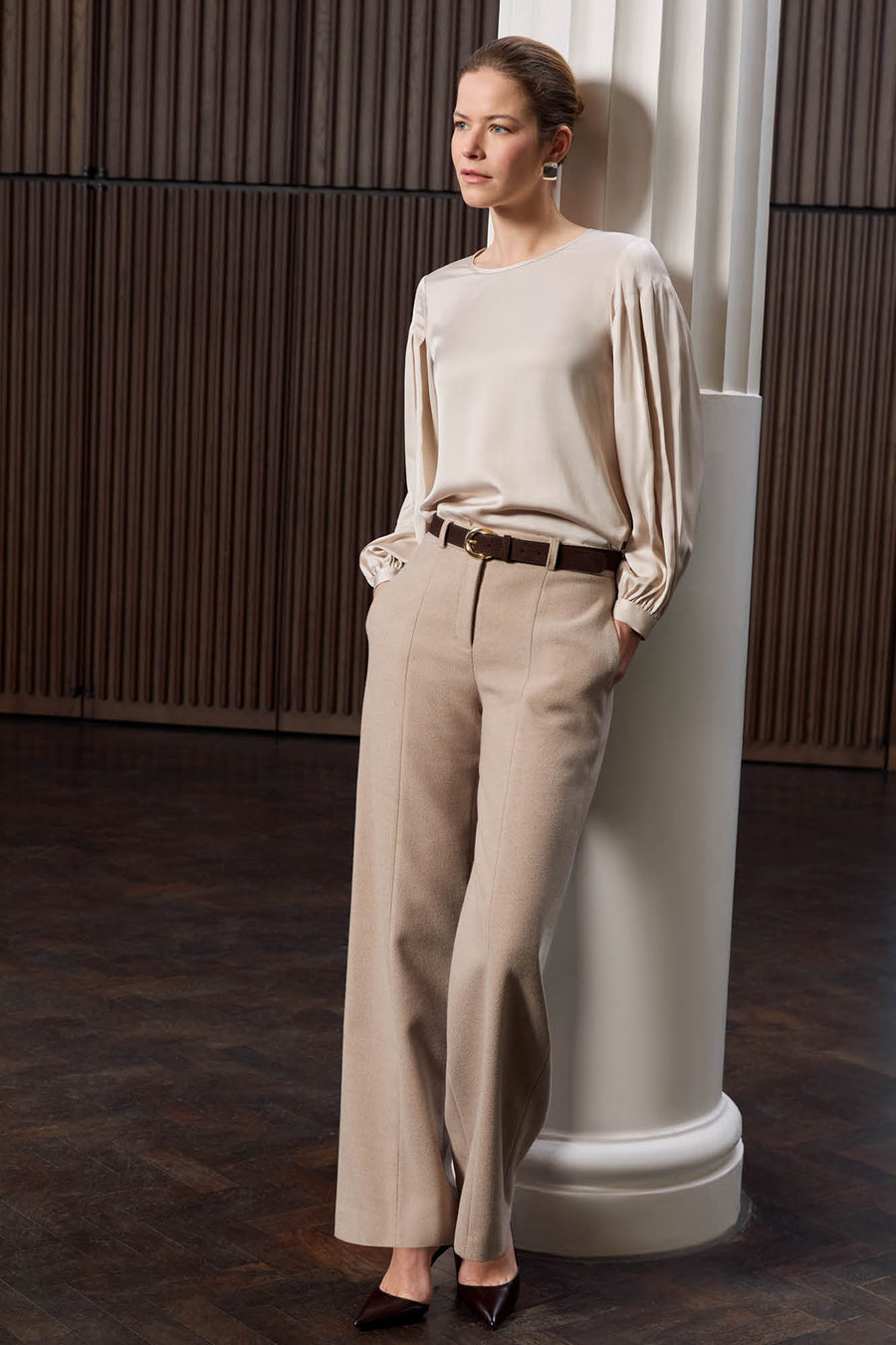 Easton Oyster Blouse