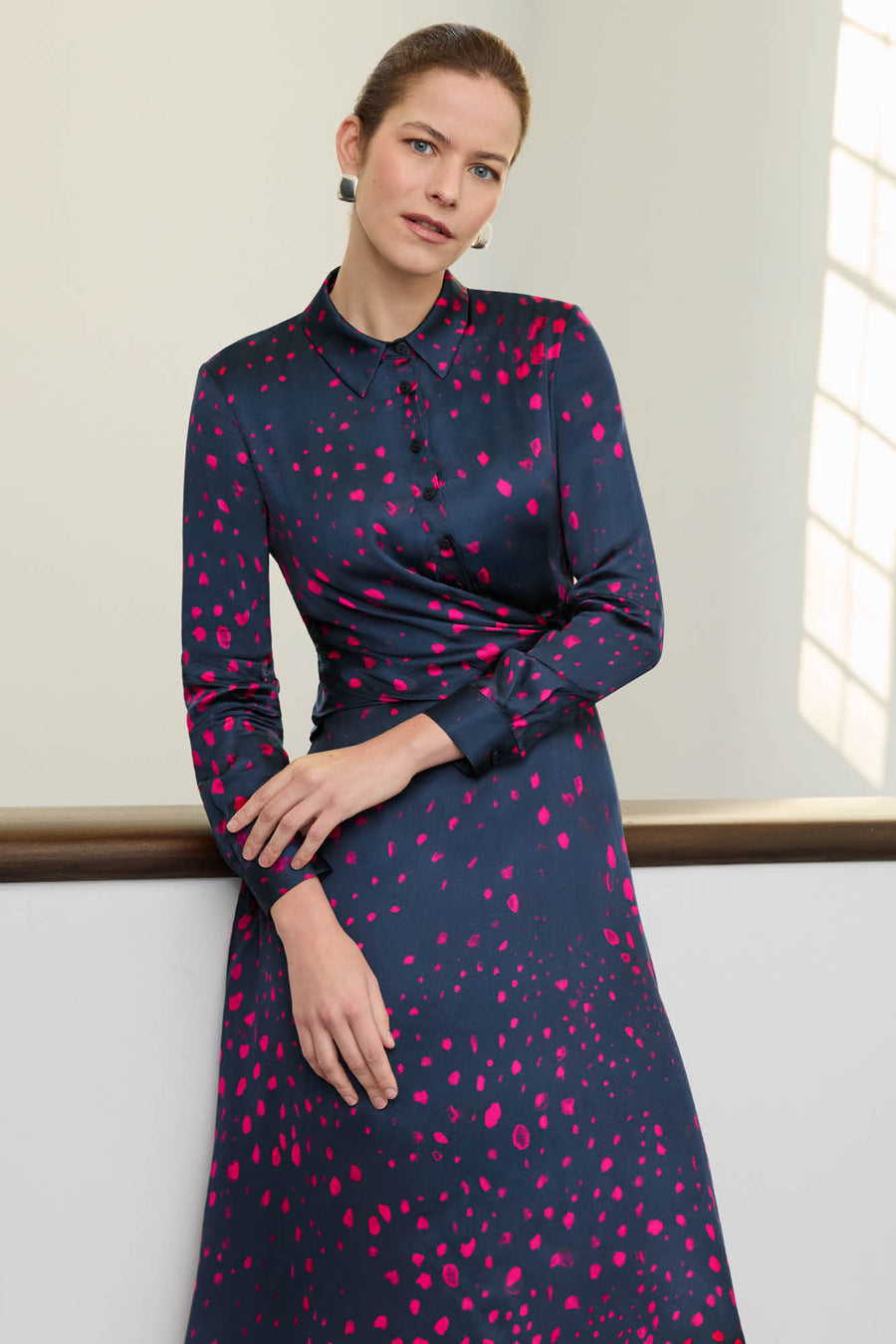 Hampshire Inky Print Dress