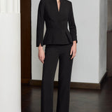 Stirling Black Performance Tailoring Trousers