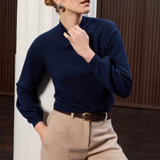 Alton Oatmeal Wool Blend Trousers