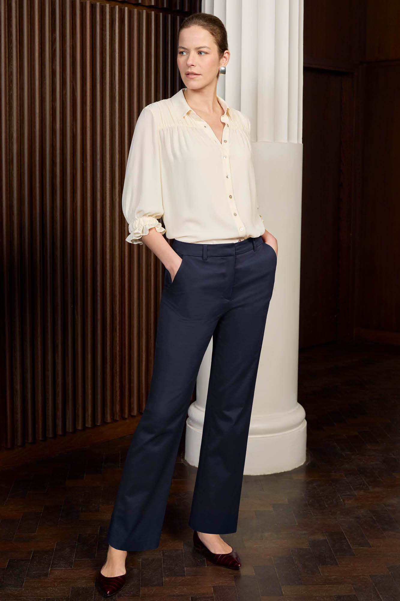 Knightsbridge Navy Trouser