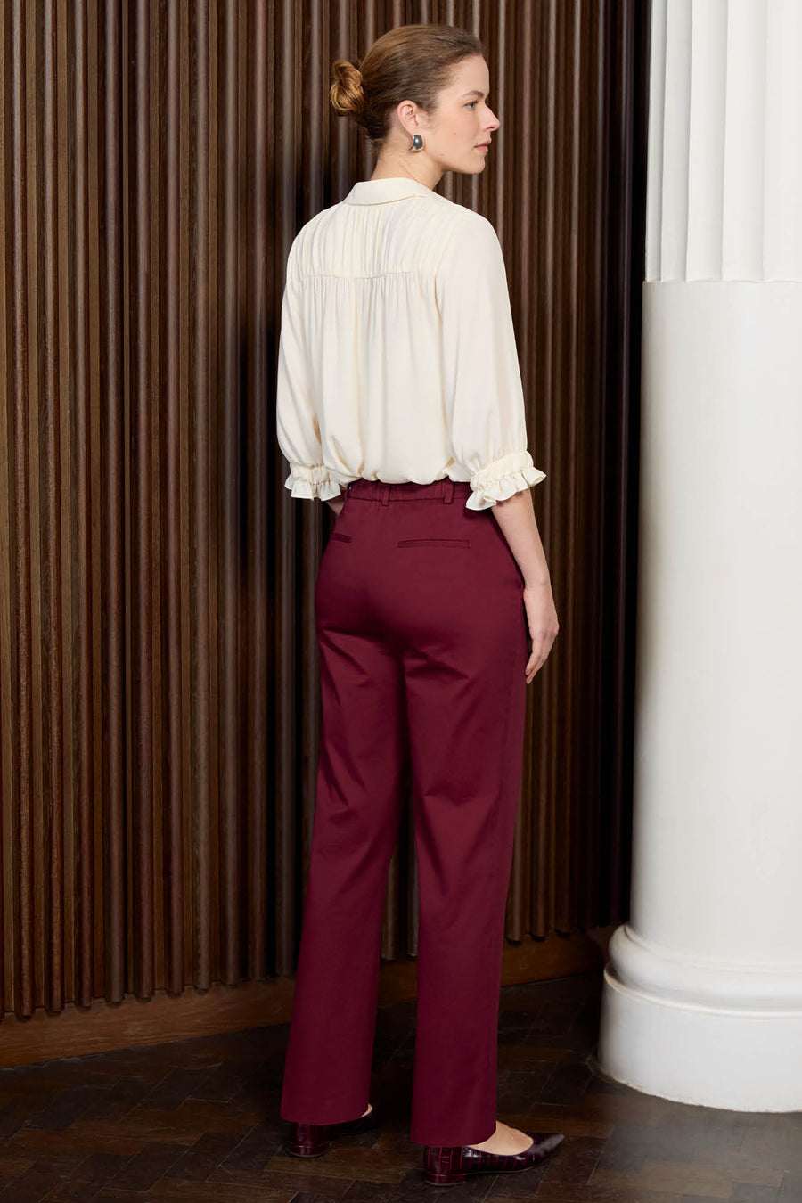 Knightsbridge Merlot Trousers