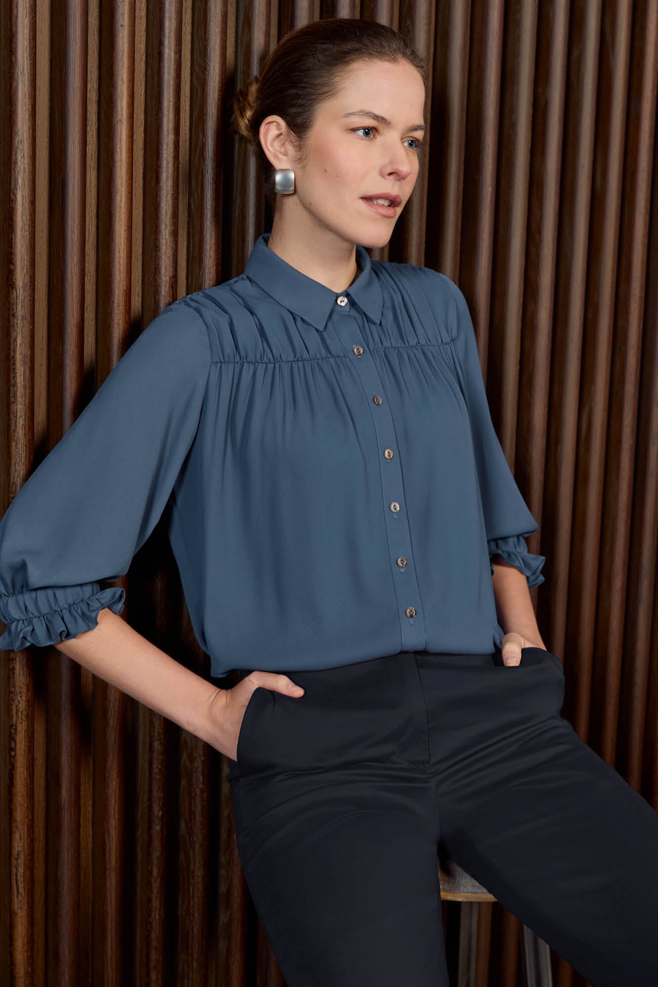 Somerton Smokey Blue Shirt