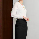 Scarlett Black Pique Skirt