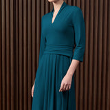 Tytherley Cadet Blue Jersey Dress