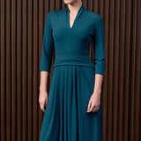 Tytherley Cadet Blue Jersey Dress