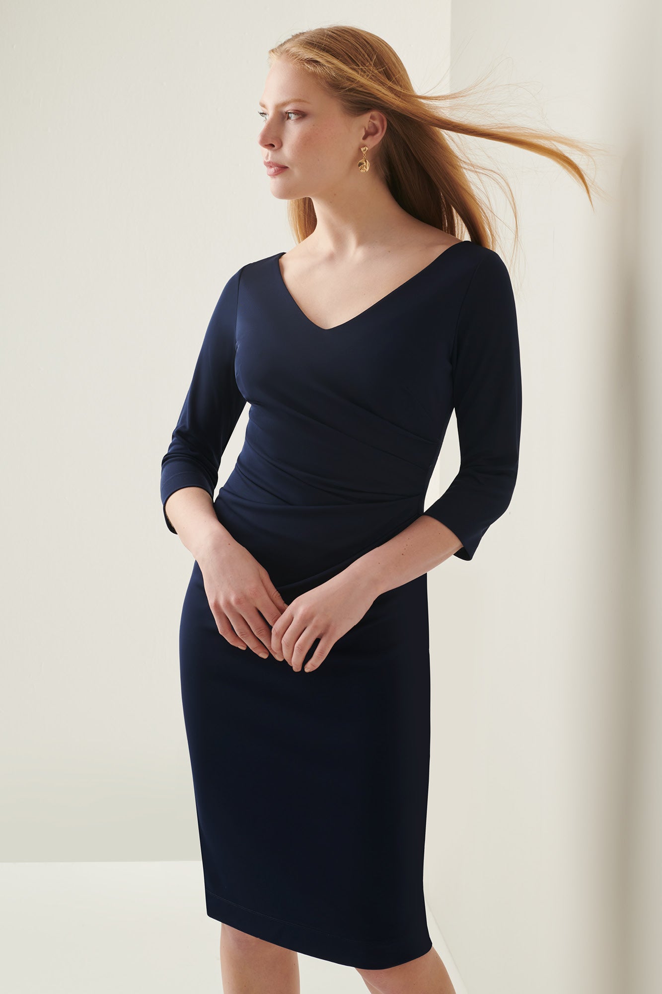 Grosvenor Navy Dress