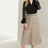 Twyford Graphic Print Skirt