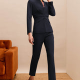 Hanbury Navy Performance Tailoring Jacket