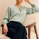 Toulouse Sage Blouse