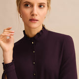 Canterbury Aubergine Dress