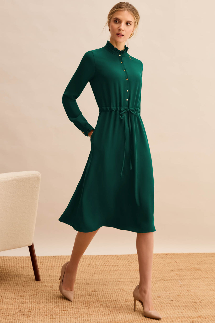 Canterbury Green Dress