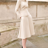 Felsham Ecru Skirt
