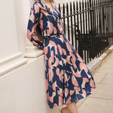 Latimer Arc Print Skirt