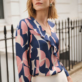 Como Arc Print Blouse