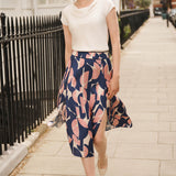 Latimer Arc Print Skirt