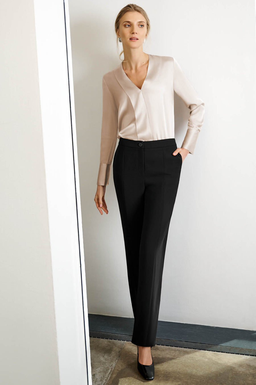 Newton Navy Performance Tailoring Trousers