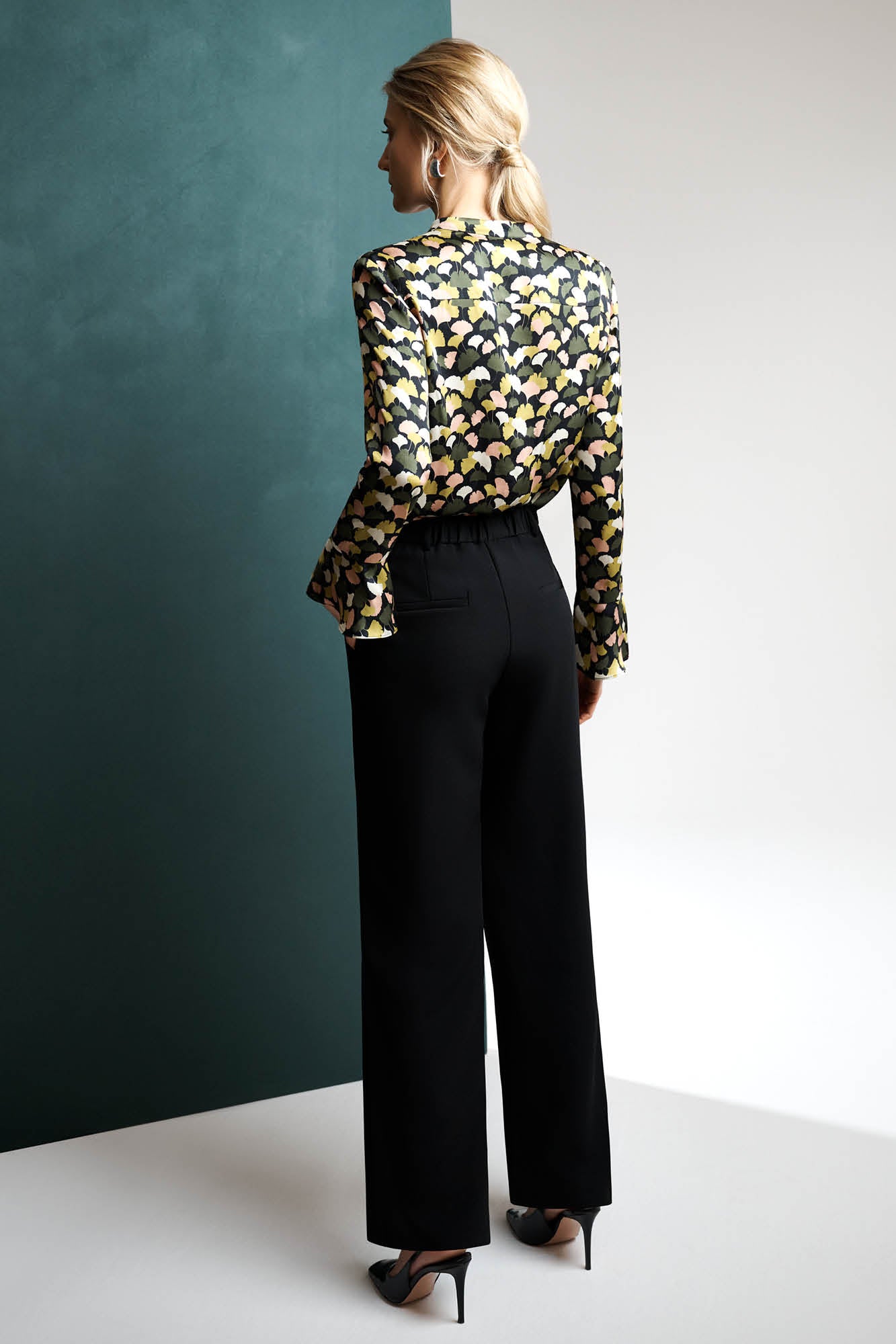 Alton Black Performance Tailoring Trousers