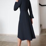 Walbrook Navy Dress