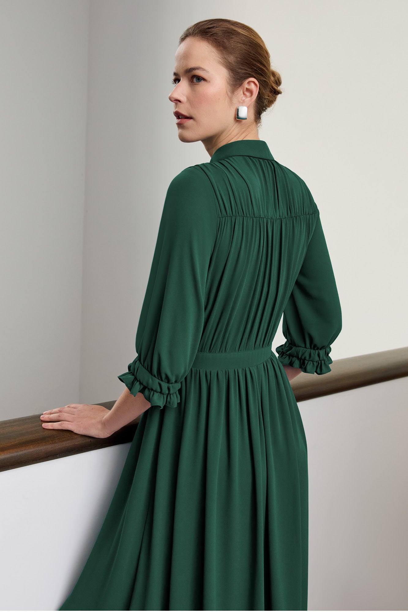 casa blanca dress green Casablanca in Stock Sale Dress 2205
