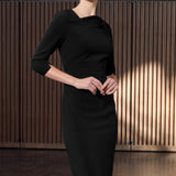 Cavendish Black Performance Tailoring Dress