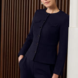 Connaught Navy Pique Jacket