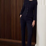 Connaught Navy Pique Jacket