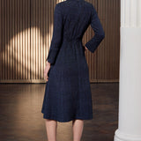 Hemsworth Midnight Jacquard Dress