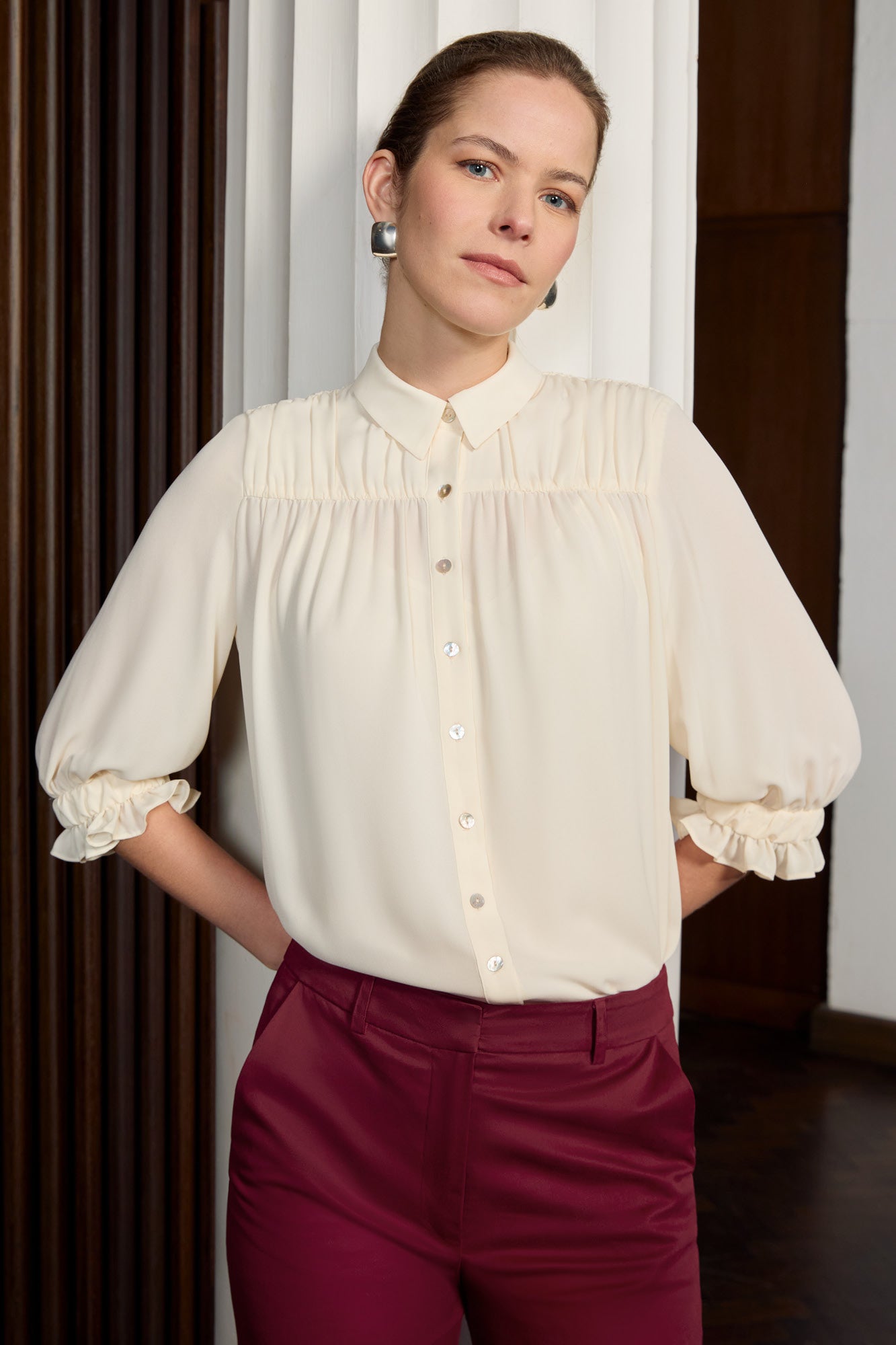Somerton Cream Shirt