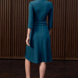 Tytherley Cadet Blue Jersey Dress