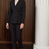 Clarence Black Performance Tailoring Trousers